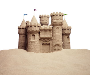 Castillos de arena en Riviera Nayarit